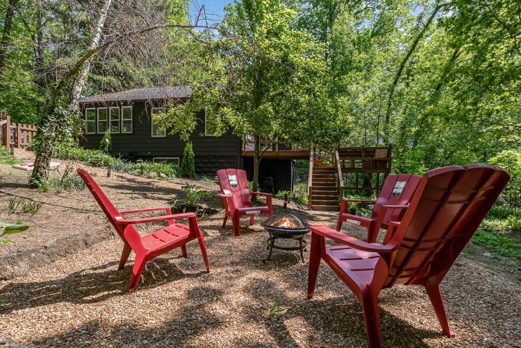 Black Cabin Getaway In Woods I Valpo Valparaiso Luaran gambar